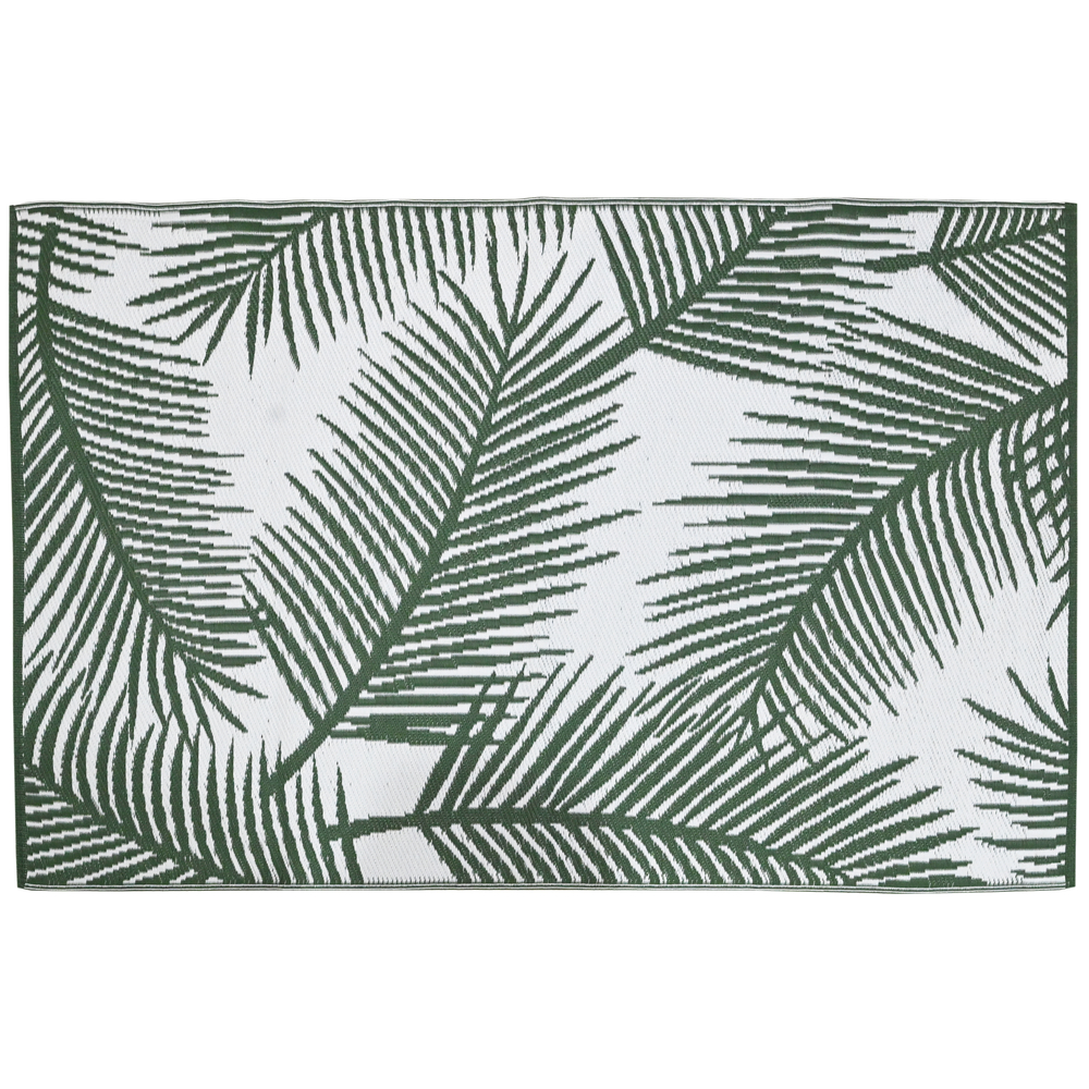 Tapis rectangulaire Jacquard PALMERA réversible 160x240cm