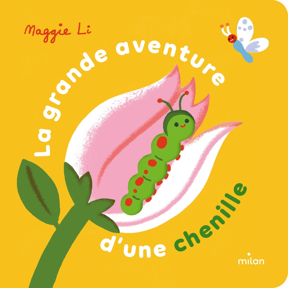 Livre pour enfant, la grande aventure d'une chenille