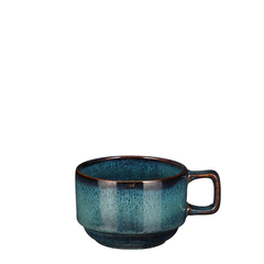 Mug Nouka en céramique Coloris bleu vert H.7 cm D.10 cm