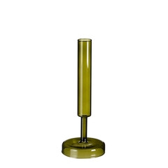 Vase unifleur Soliflor Amélie vert H.21 cm