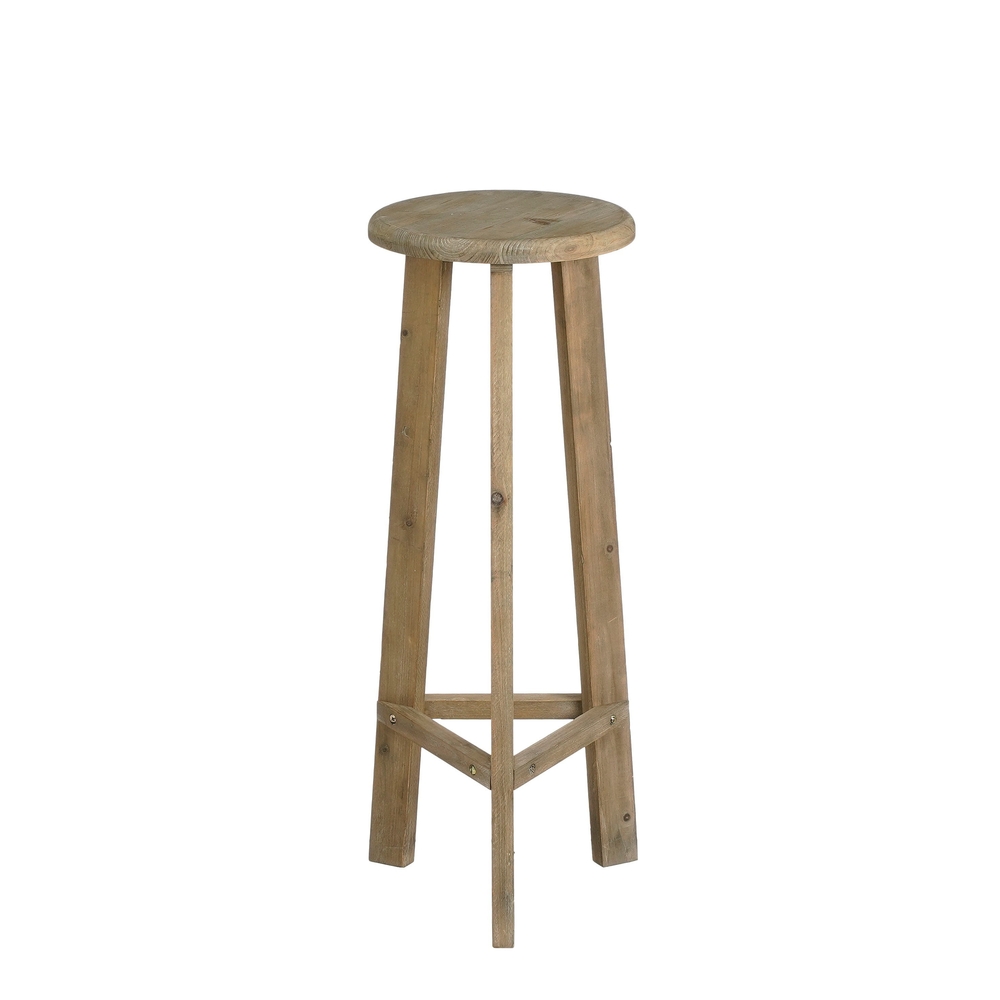 Sellette ronde Blade en bois FSC D.30 H.80cm