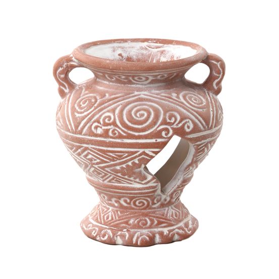 Coupe Etnik en céramique, décoration pour aquarium - 12cm