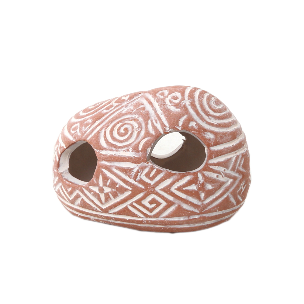 Décoration Galet Etnik pour aquarium 8 cm