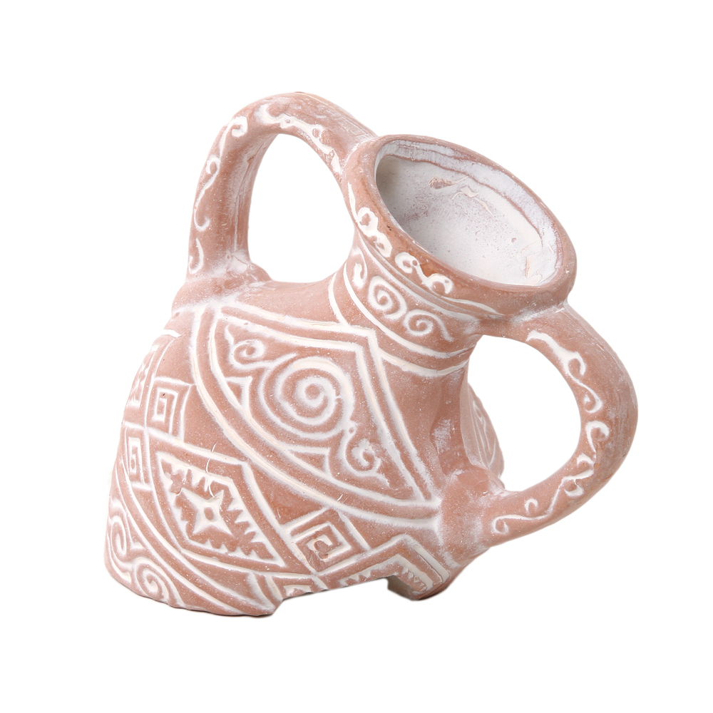 Décoration Col d'Amphore Etnik pour aquarium 11 cm