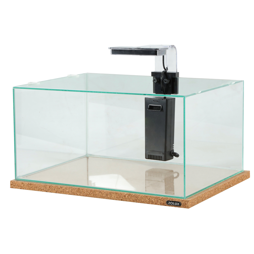 Aquarium Betta Rek noir 23.2 litres - L.32 X P.42 x H.28.5 cm