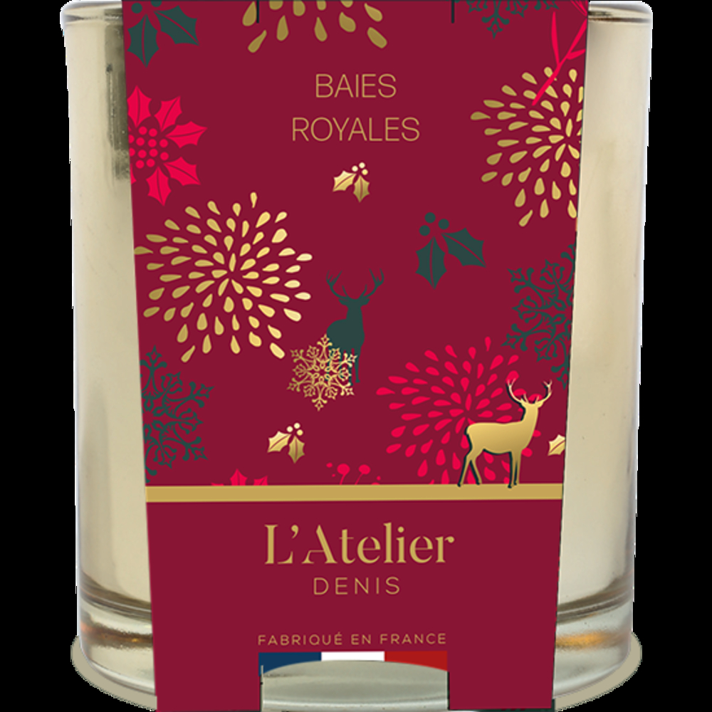 Bougie parfumée baies royales - 180g