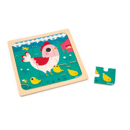 Puzzle poulette henriette