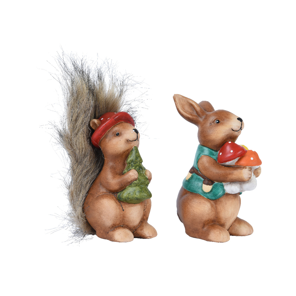 Animal en céramique h 13,8 cm