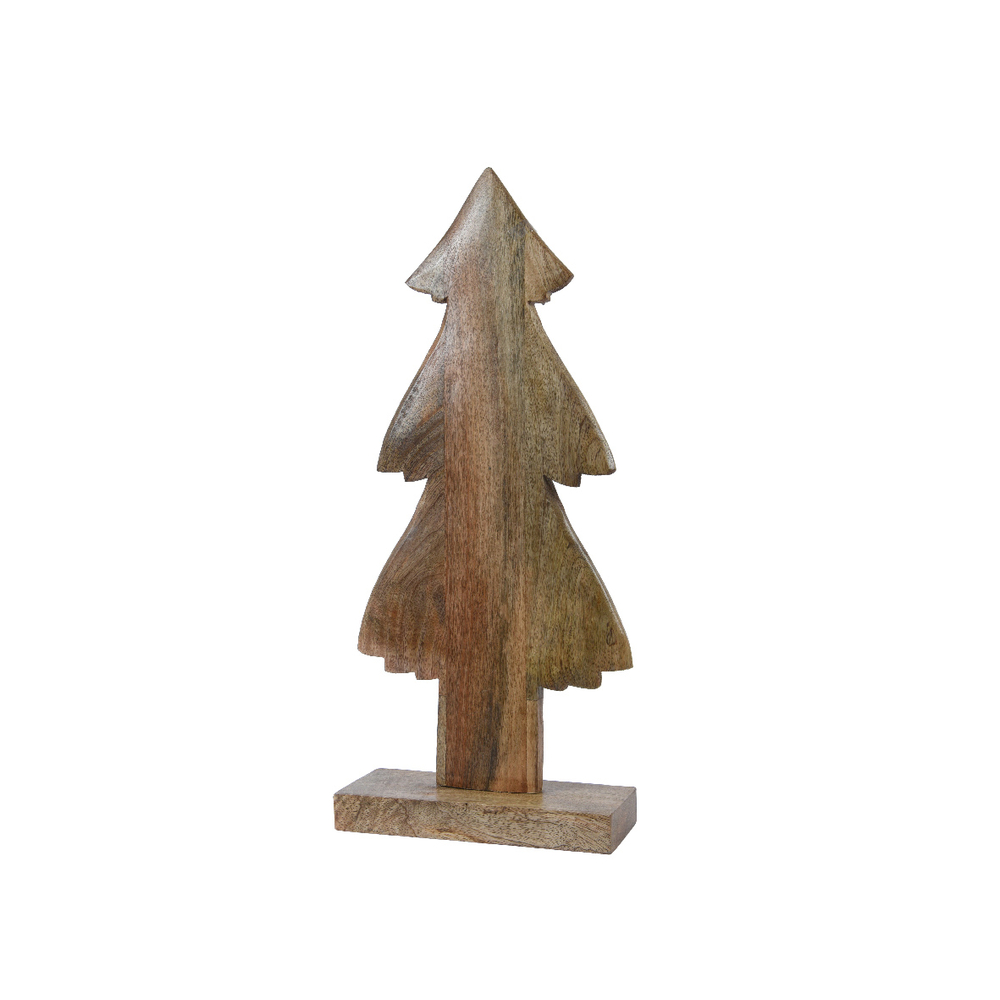 Décor Sapin en bois de manguier