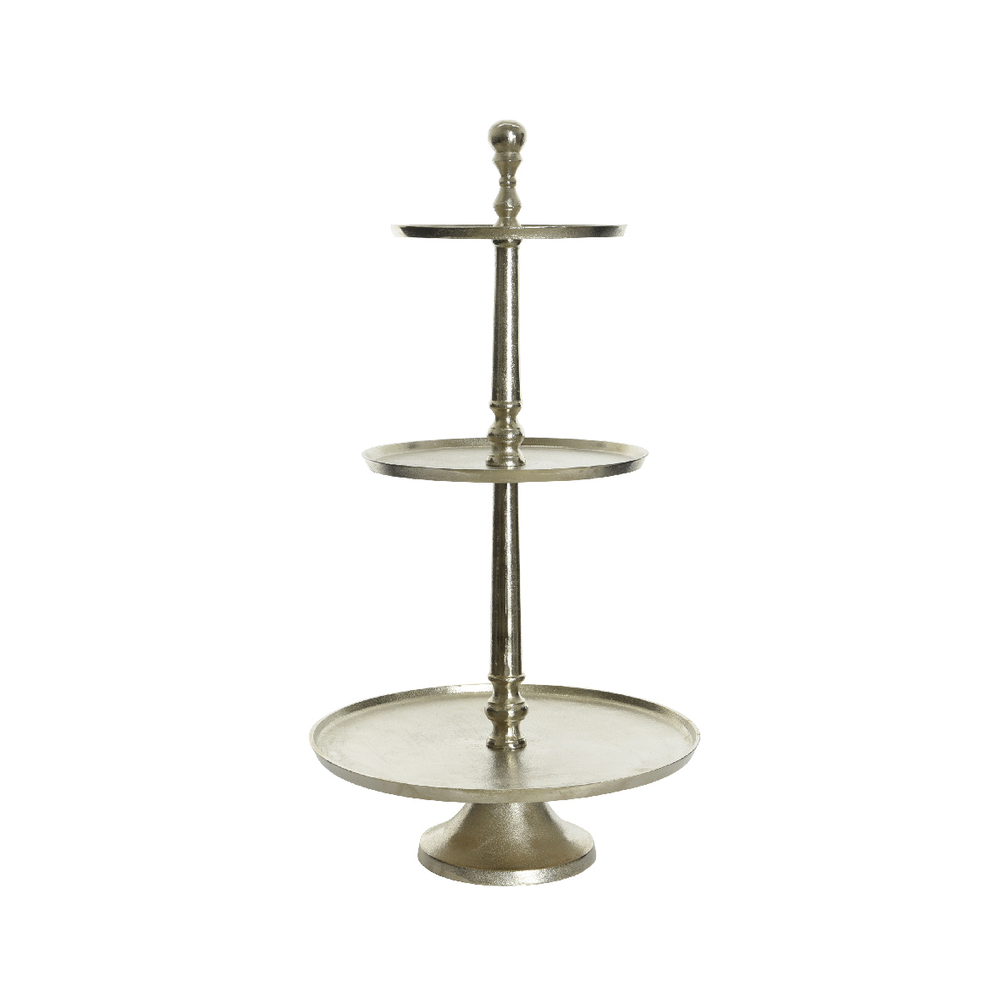 Présentoir à gâteaux en aluminium