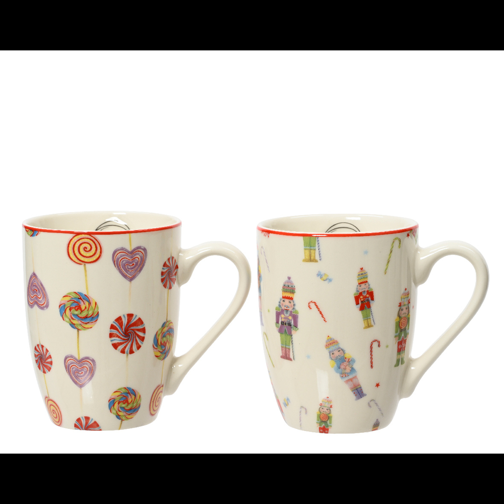 Mug porcelaine D 12 H 10,60 cm