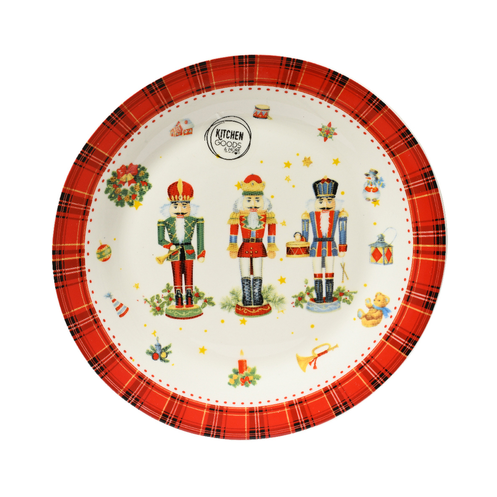 Assiette plate porcelaine d 25,30 cm