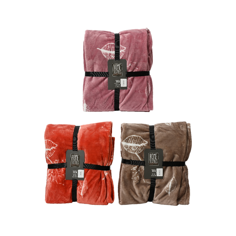 Plaid polyester flanelle 170X130 cm