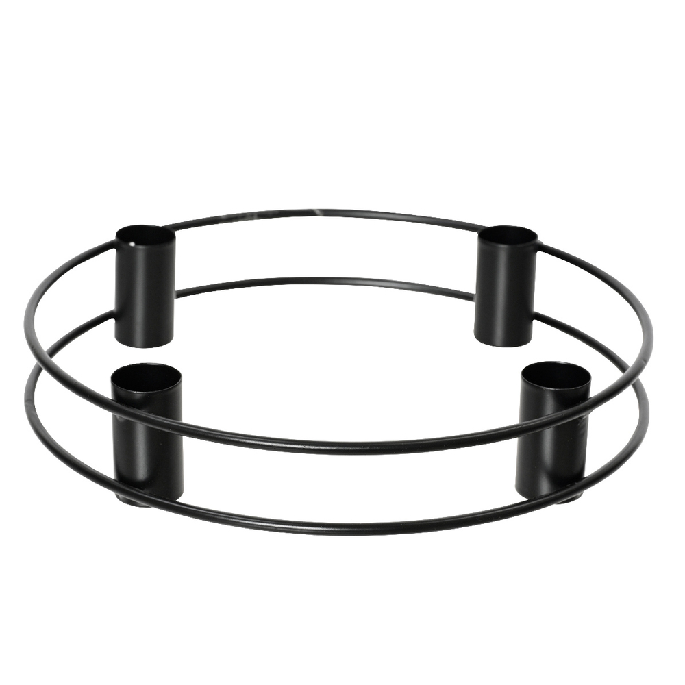 Bougie cierge longue cire Ø2.2 - H.11 cm rouge noel