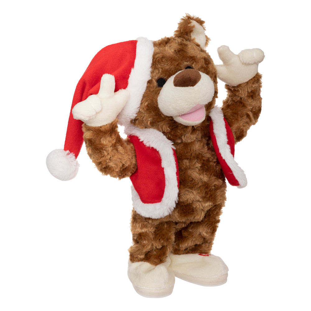 Ours fun pour décoration de Noël H.31 cm