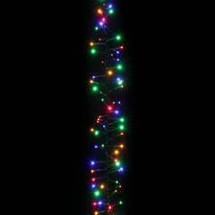 Guirlande Flicker light 192 LED multicolore L16m