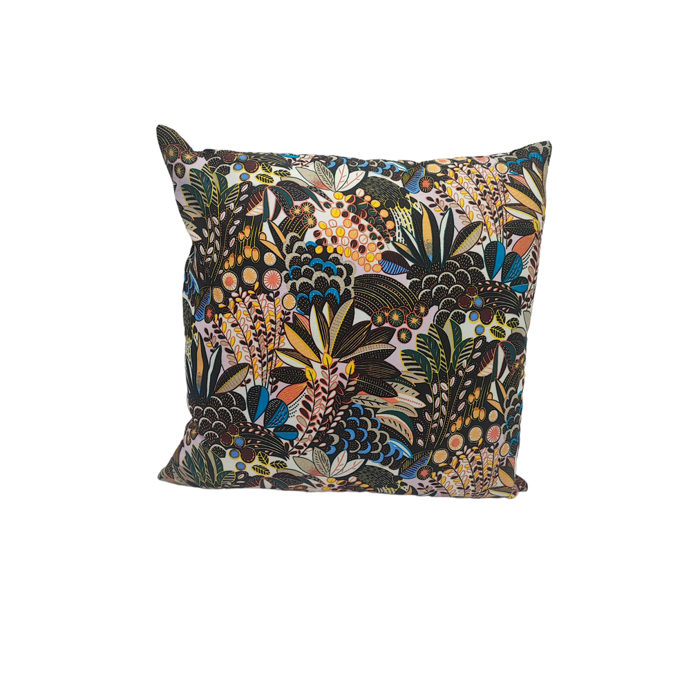 Coussin déco pharaon bordeaux 45X45 cm