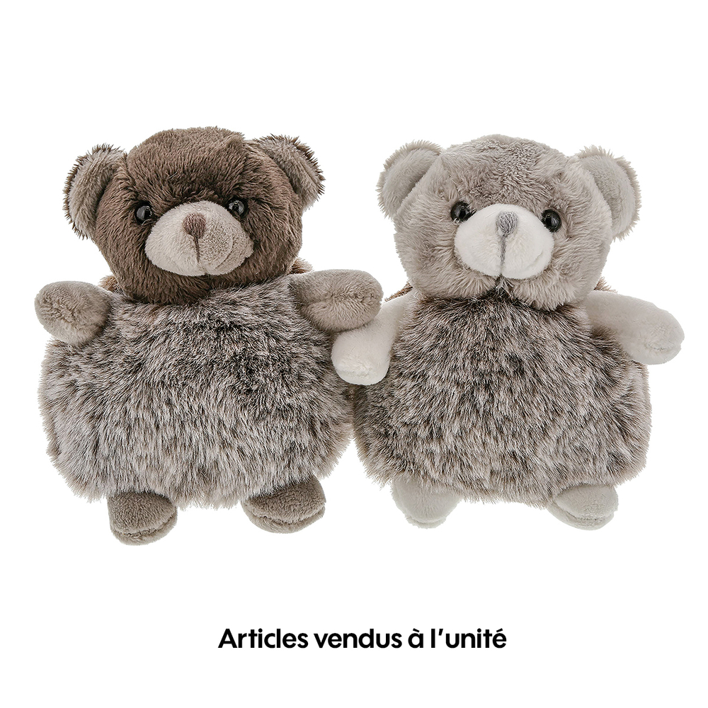 Ours boule brun 12 cm
