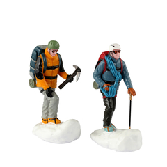 Figurine Les alpinistes pour village de Noël