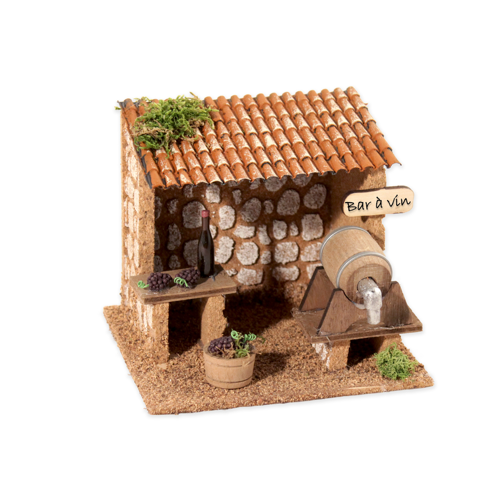 Décor village provençal : bar a vin