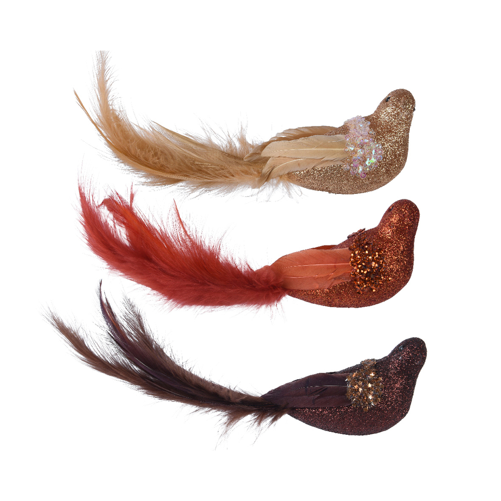 Oiseau mousse à clipser 19X4.5X4.5 cm