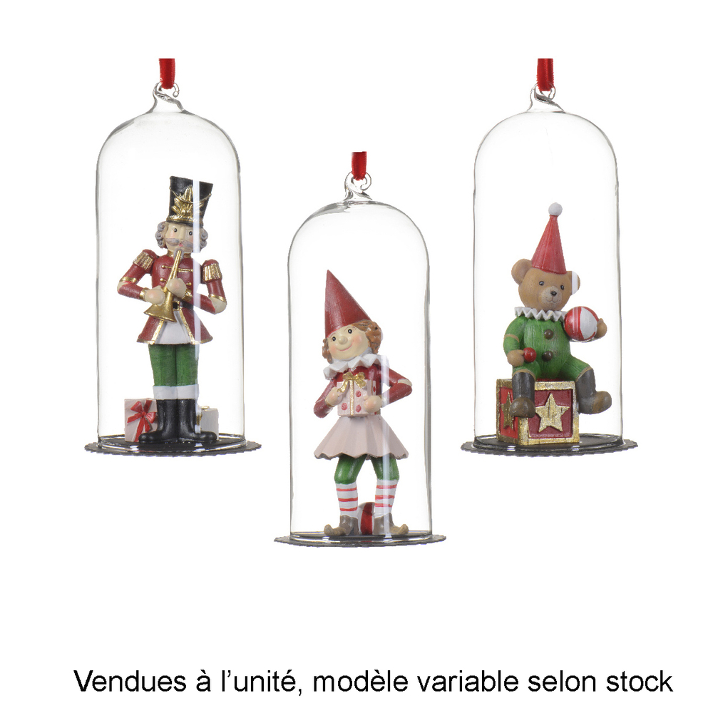 Suspension jouet cloche H.15cm