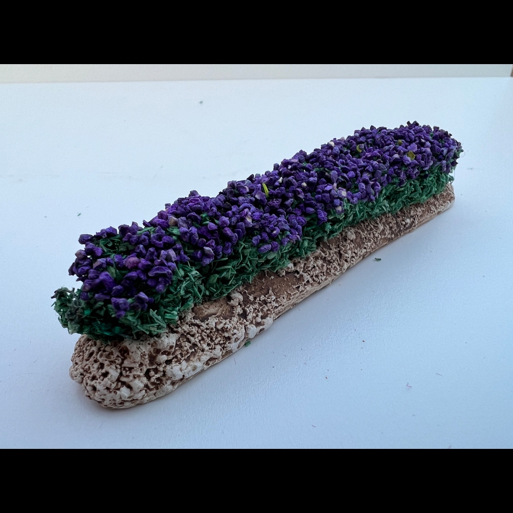 Décor village provençal : Rang de lavande