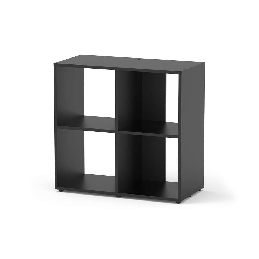 Meuble d'aquarium pour tortue standard noir L.75 x l.36 x H.73 cm