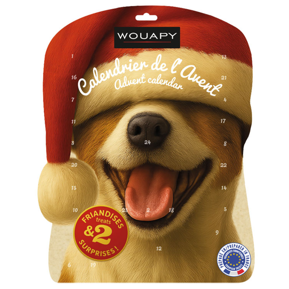 Calendrier de l'avent surprise pour chien