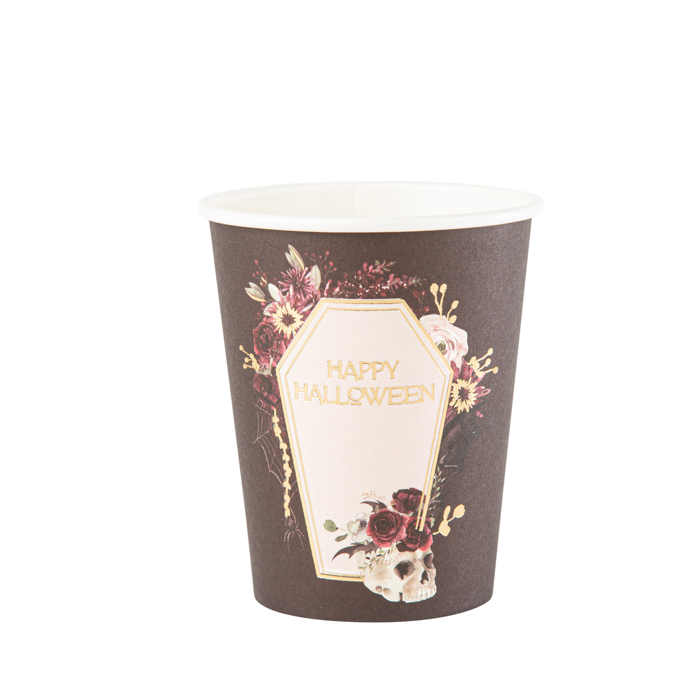 Gobelets Happy Halloween x 8