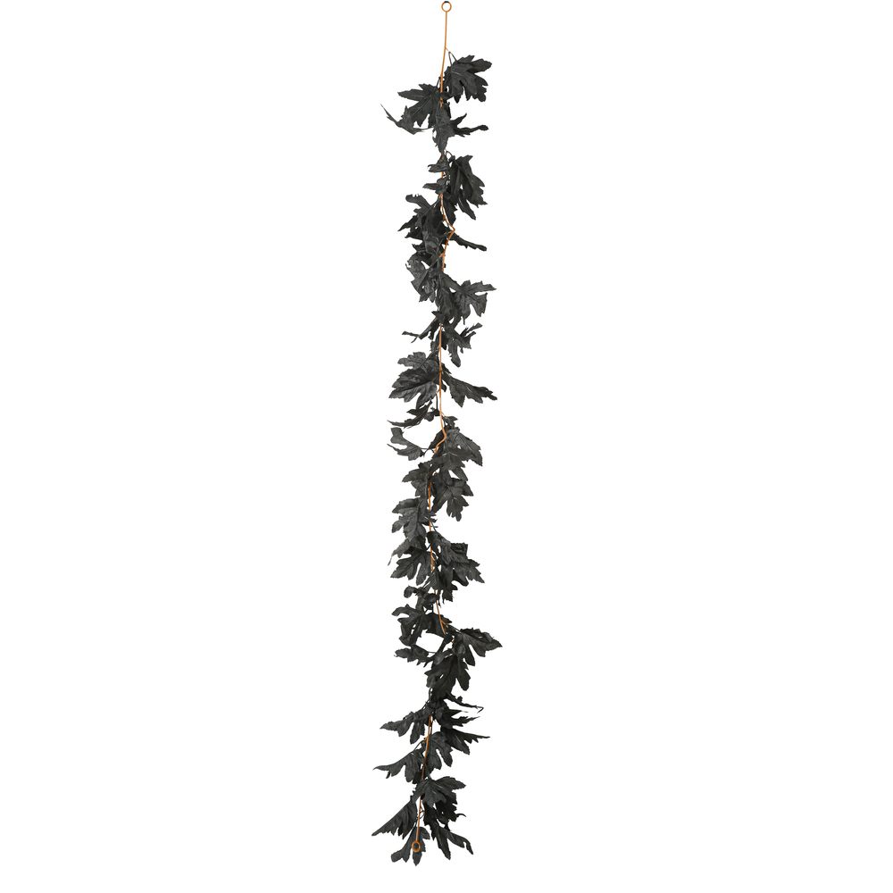 Guirlande Feuilles d'érable noire