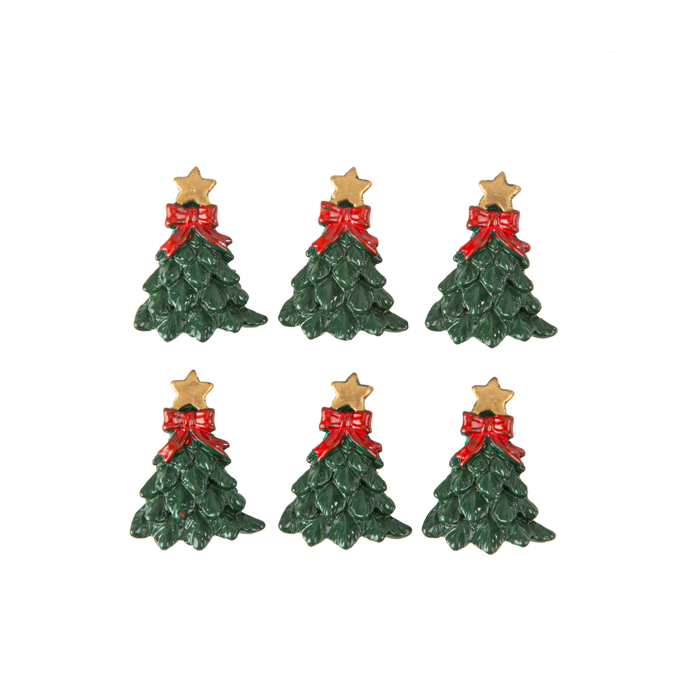Stickers Sapin Resine x6
