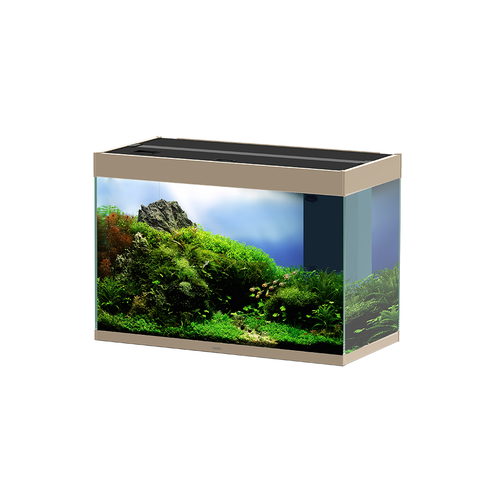 Aquarium Emotions Pro 80 gris Mystic L. 81.2 P. 40.2 H. 56 cm