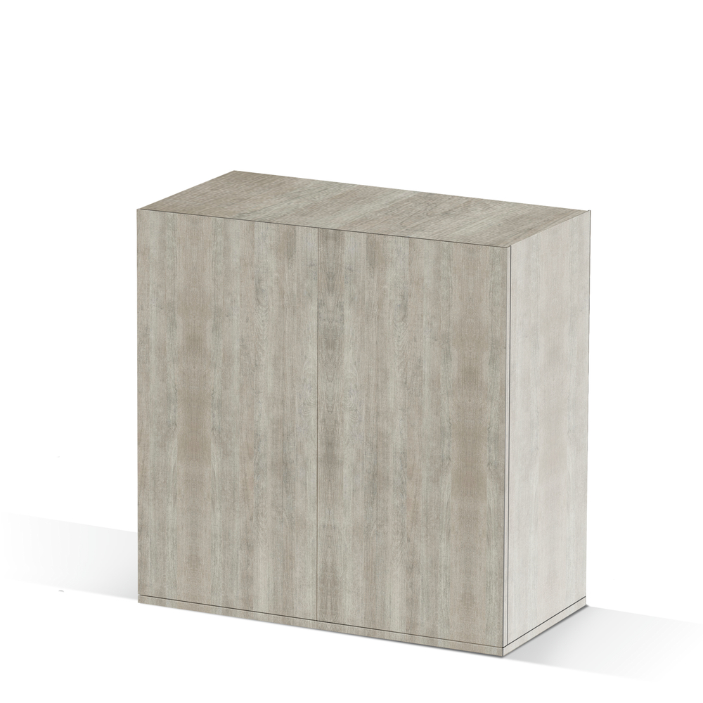 Meuble pour aquarium Emotions Pro 80 gris Mystic 80.8 x 39.8 x 81.8 cm