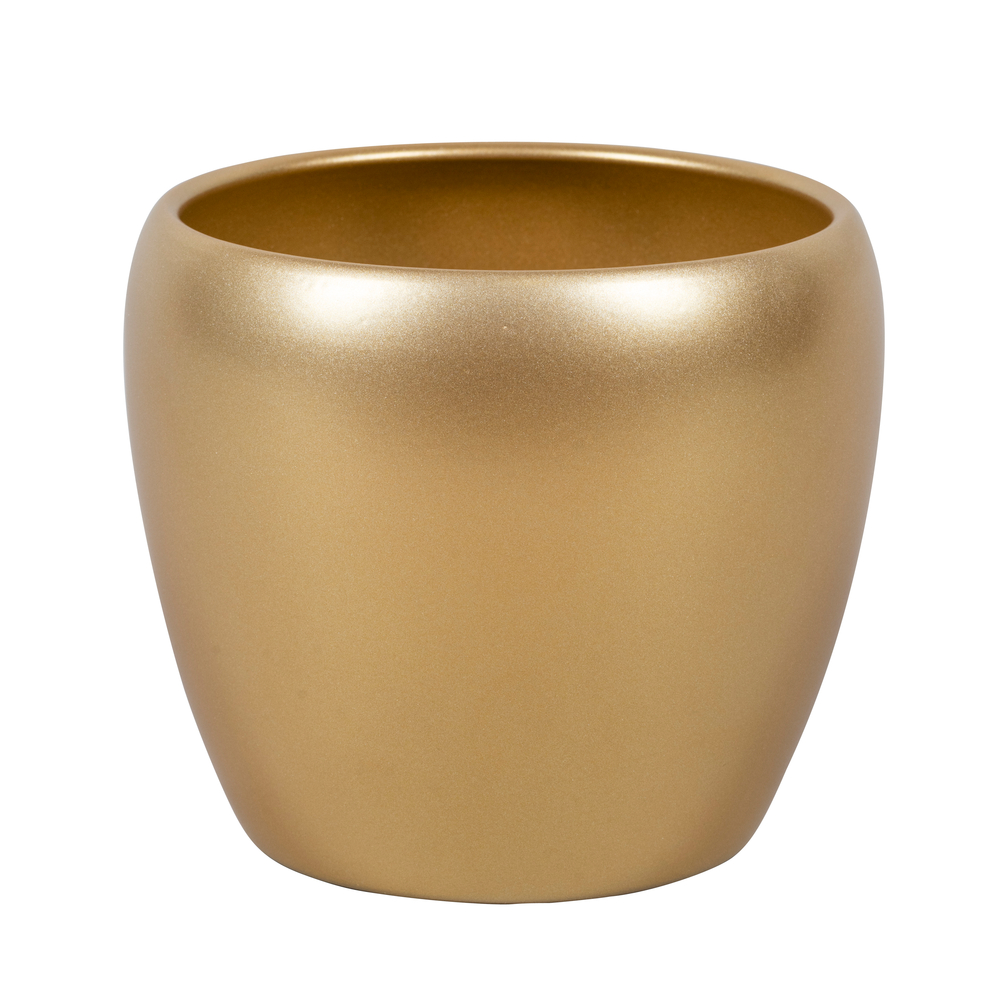 Cache-pot ZT or Ø26cm - H23cm