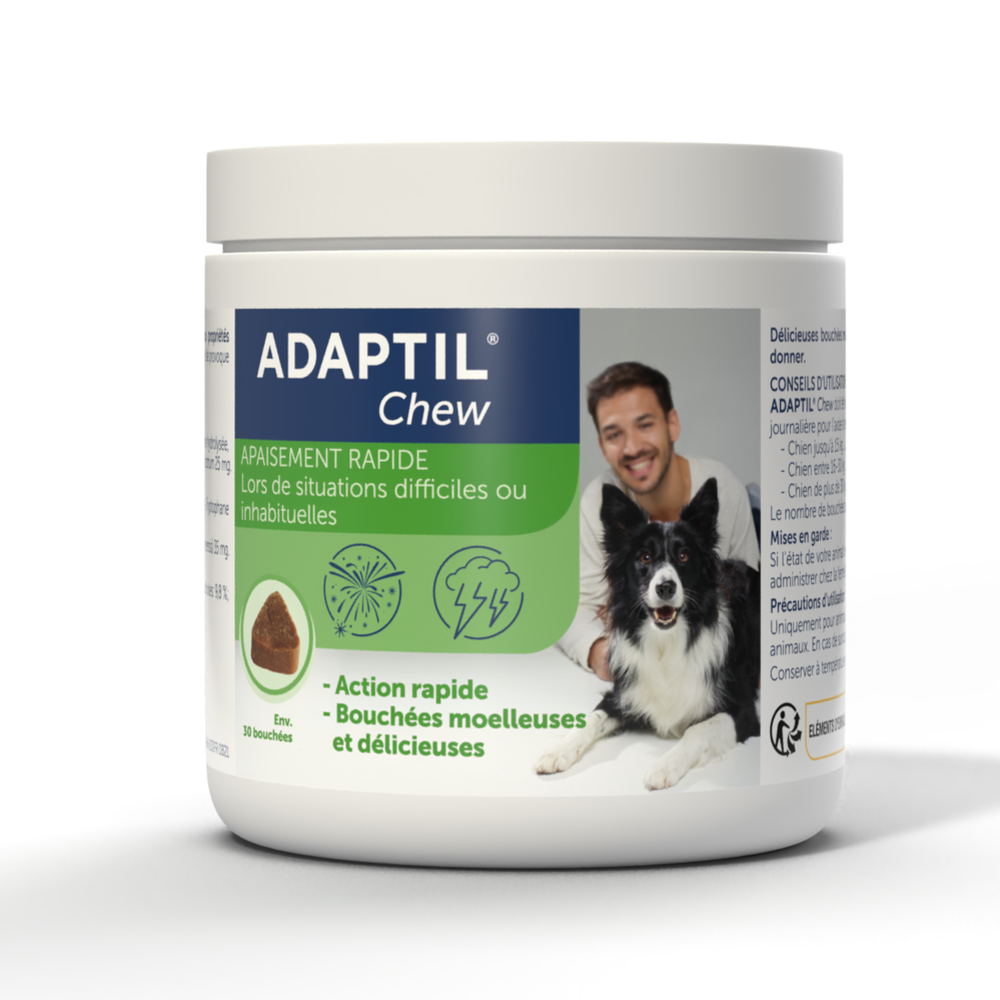 Apaisement Rapide pour chien 30 comprimés