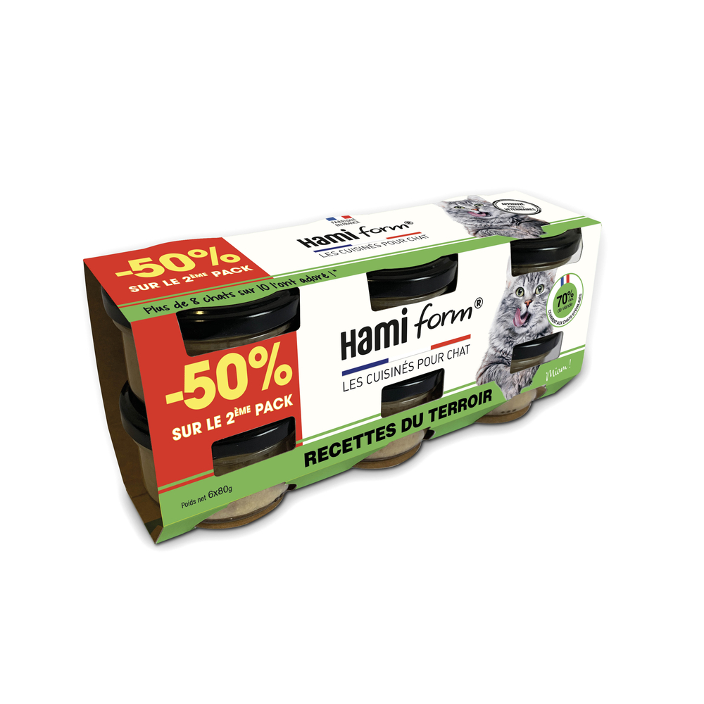 Pack de 6 - Recettes du Terroir -50% sur 2eme pack