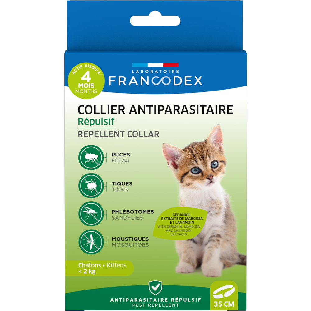 Collier Insectifuge pour chaton <lt/> 2kg