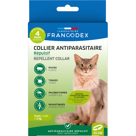 Collier Insectifuge pour chat <gt/>2kg
