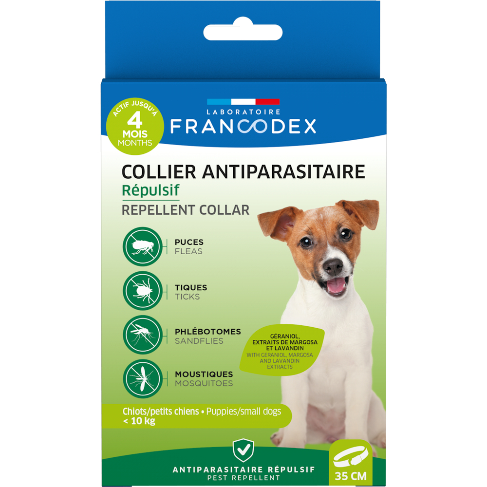 Collier insectifuge pour chiot/petit chien