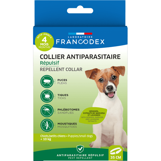 Collier insectifuge pour chiot/petit chien