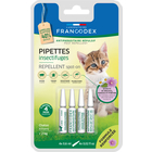 4 Pipettes Insectifuges pour chaton <lt/> 2kg