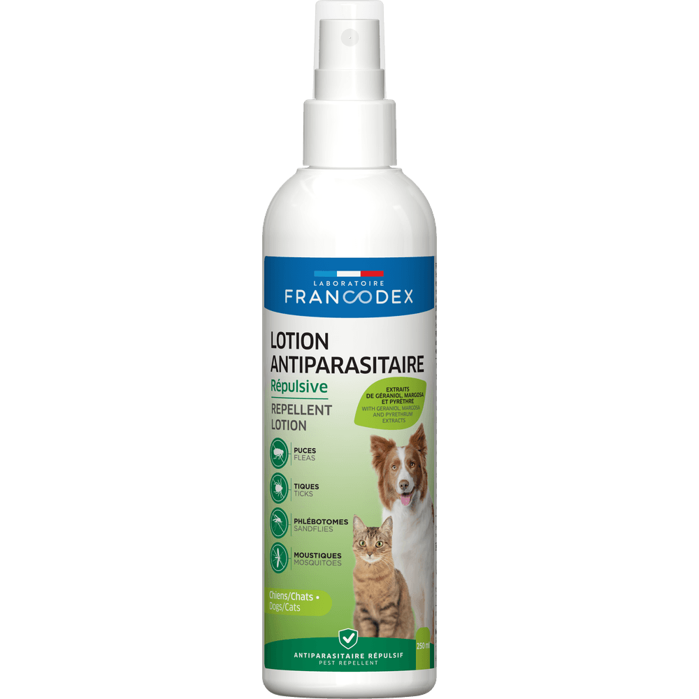 Lotion Insectifuge pour chien et chat 250ml
