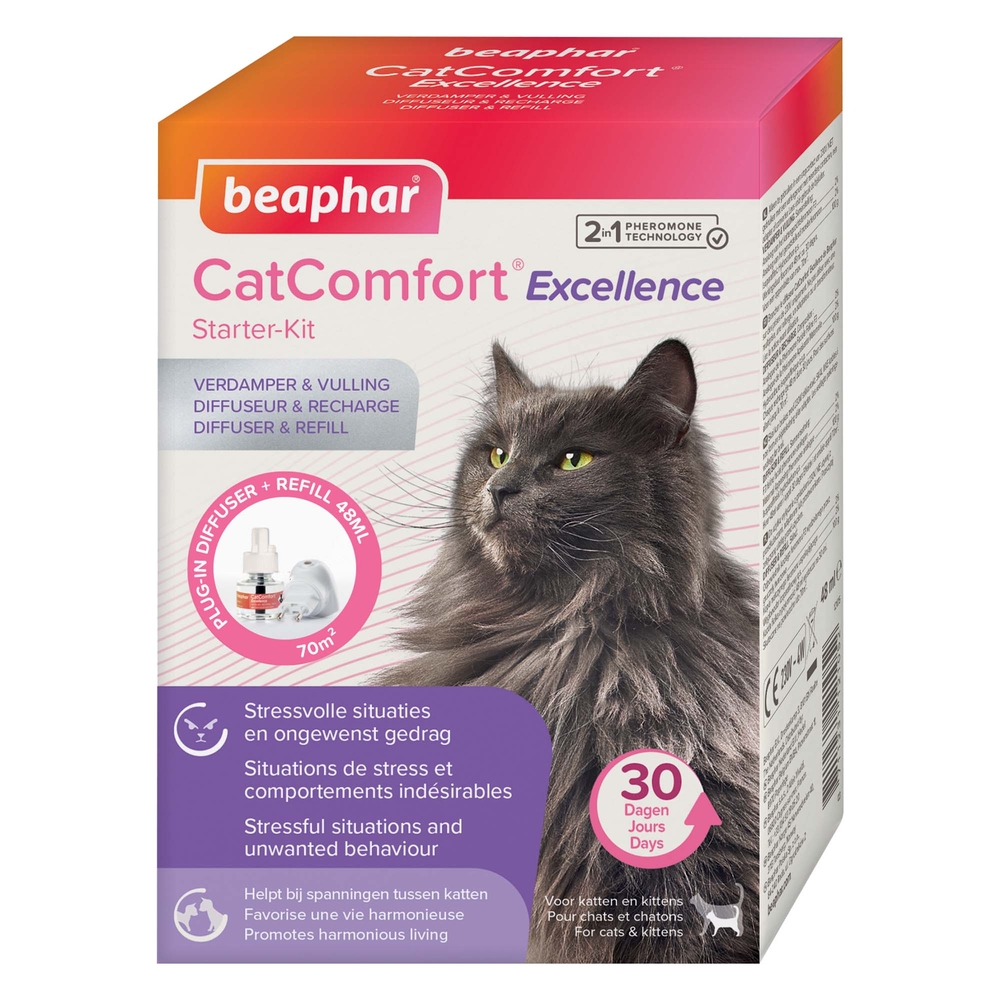 Diffuseur et recharge aux 2 phéromones pour chat 48ml