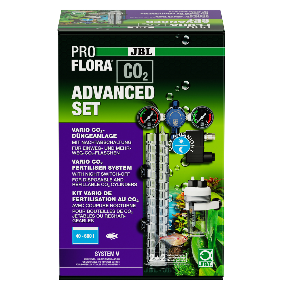 Kit Advanced Vario de fertilisation au Co2 pour plantes d'aquarium
