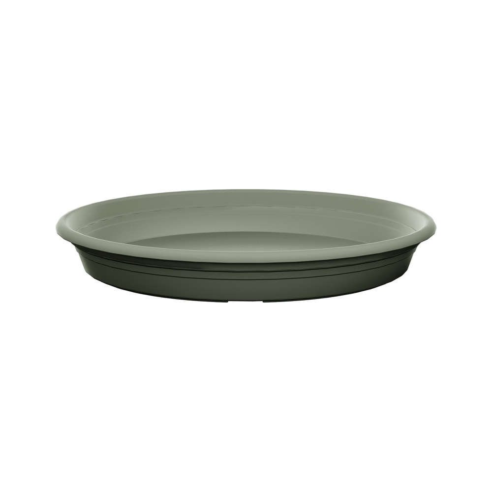 Soucoupe universelle ronde ert olive - D.25cm