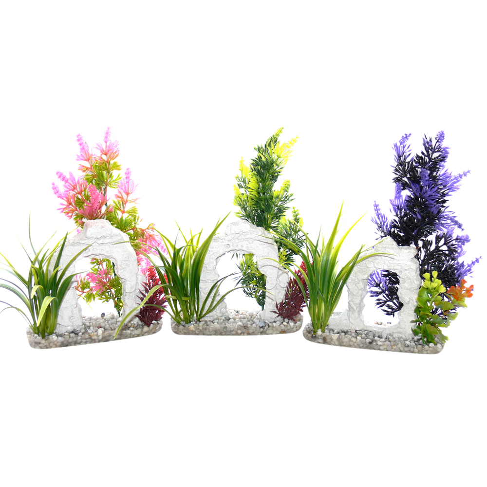 Décor aquarium Tyrol pont aquatic