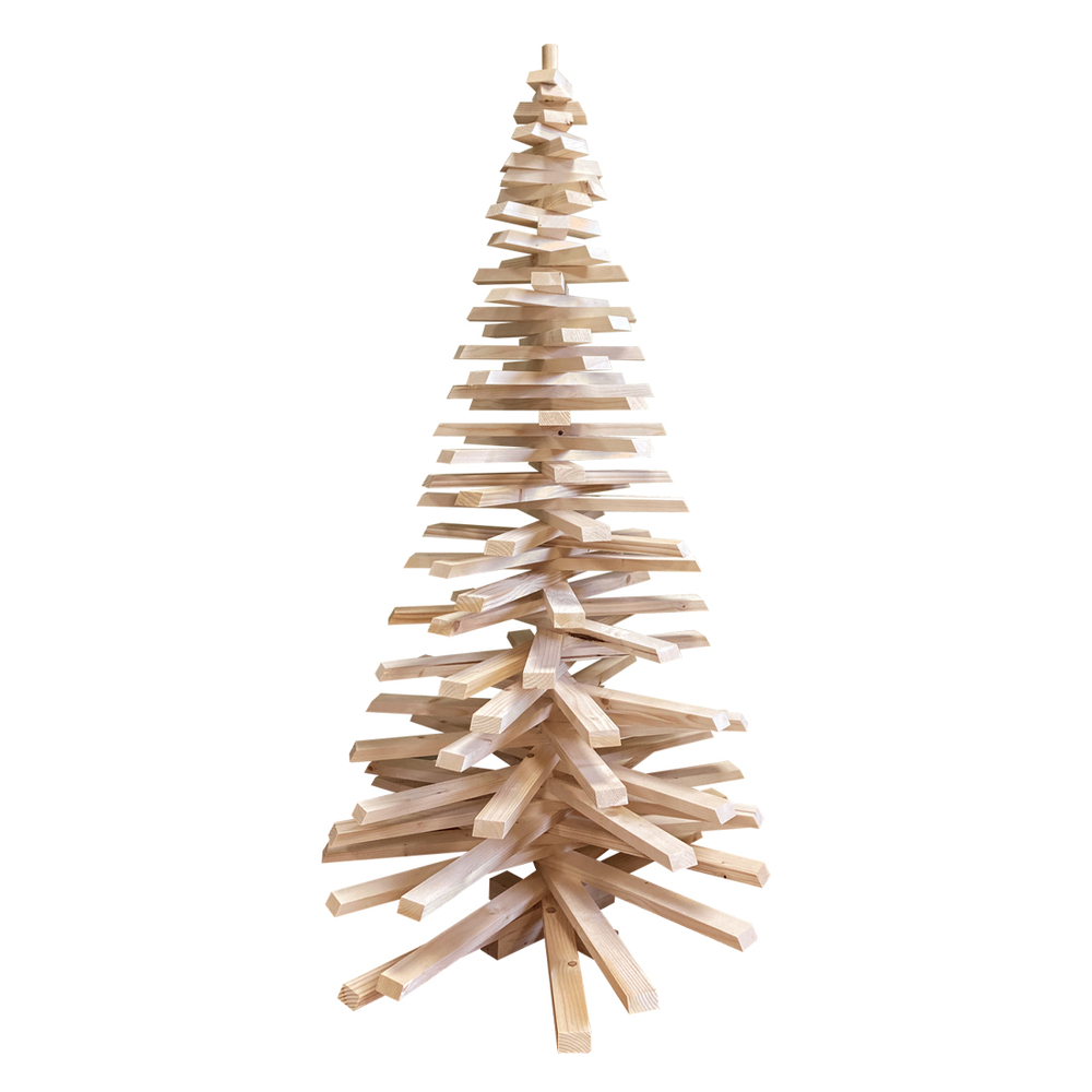 Sapin de Noël en bois - 130cm
