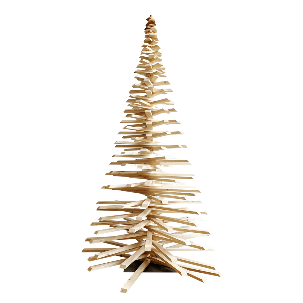 Sapin de Noël en bois - 200cm