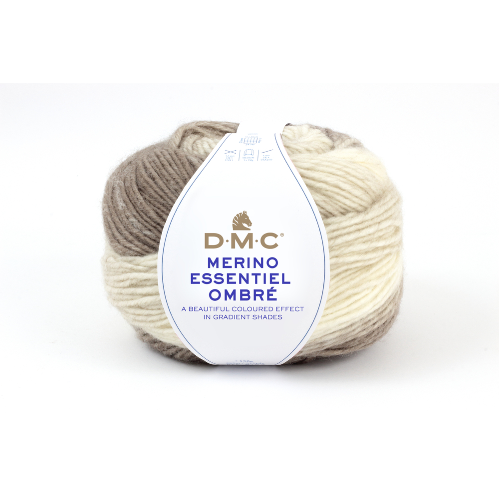 Pelote Merino Essentiel Ombré en laine/acrylique, coloris 1004 - 150g